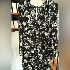 Abercrombie & Fitch women’s floral midi dress size M Y2K
